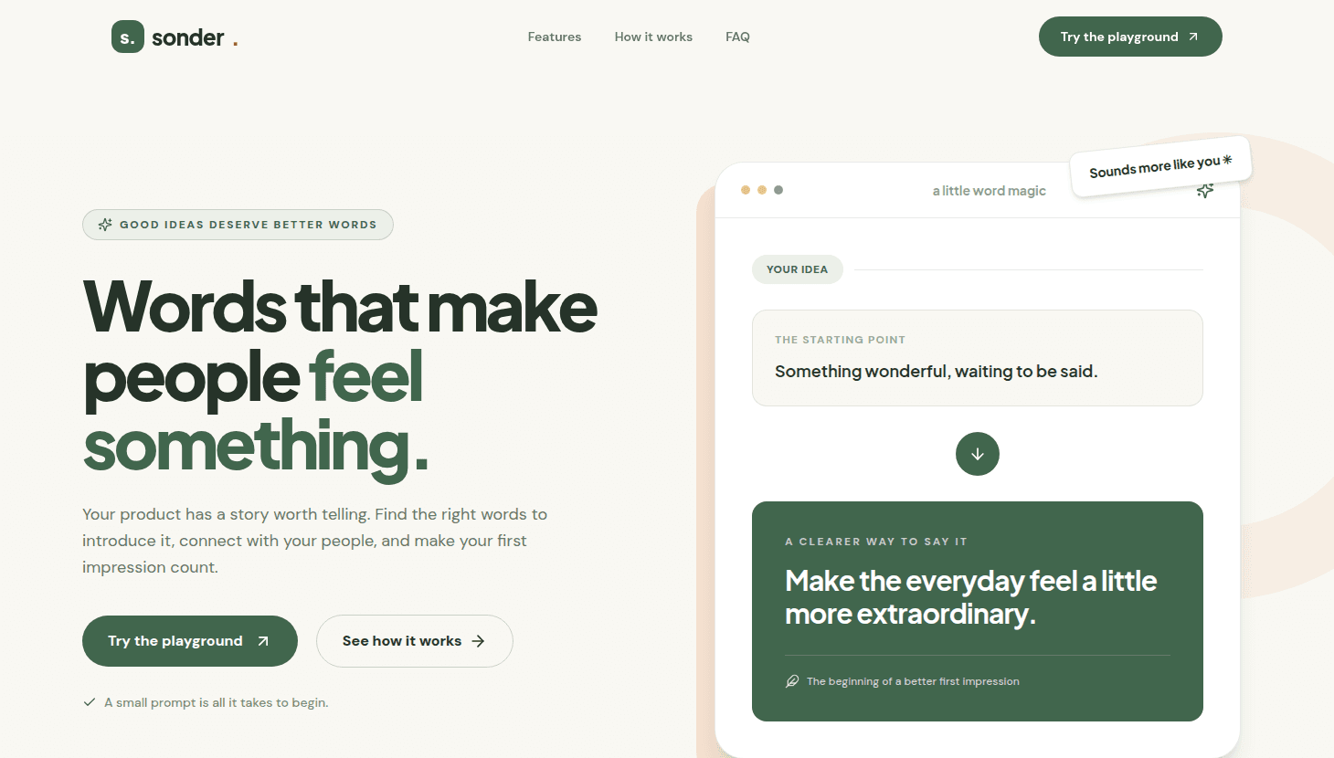 Product Landing Page