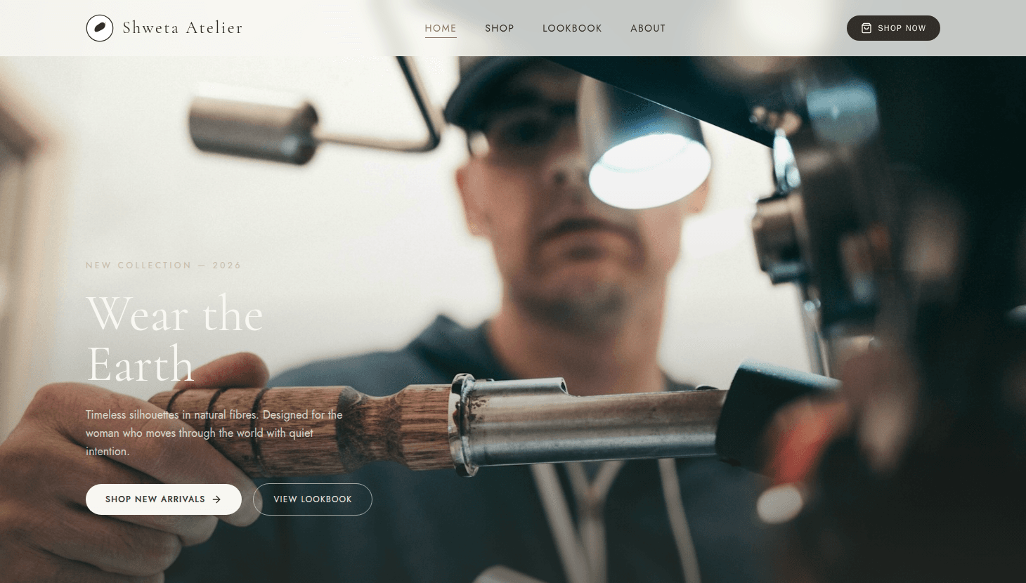 Shweta Clothing Brand E-commerce Site