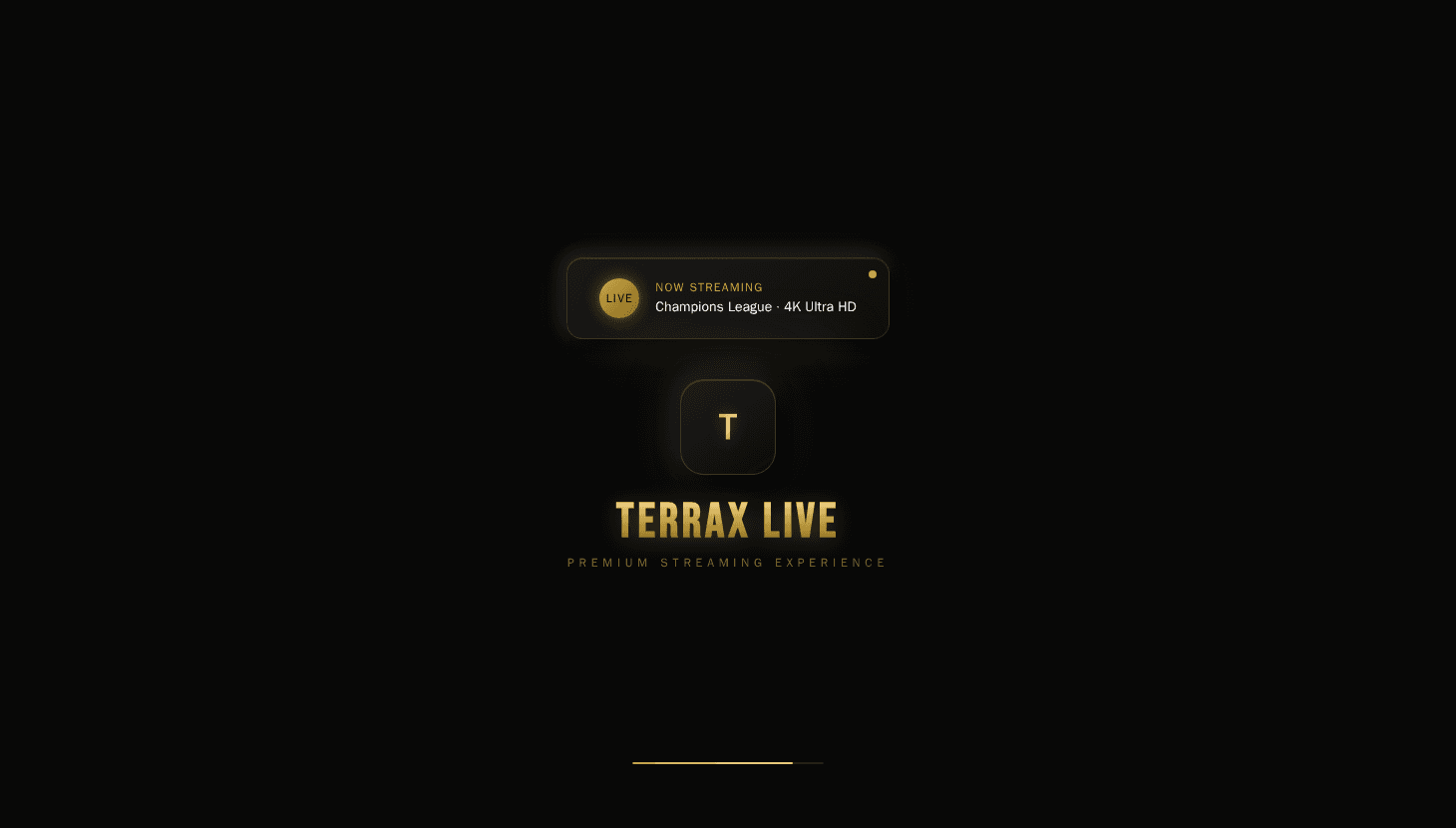 Terrax Live Streaming Platform